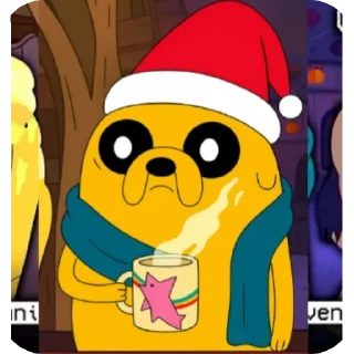 Telegram sticker 🖼 Jake the dog v0 by @ekpyrotico