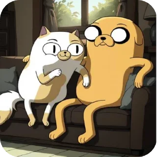 Video sticker 🐶 Jake the dog v0 by @ekpyrotico