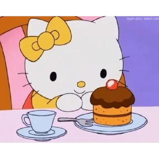Video sticker 😋 Hello Kitty
