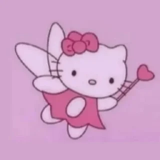 Telegram sticker 👀 Hello Kitty