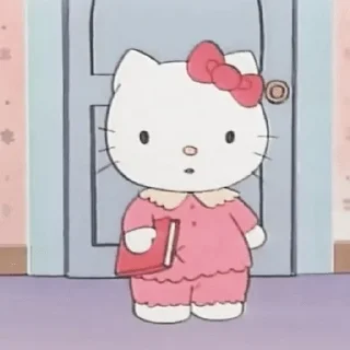 Telegram sticker 😲 Hello Kitty