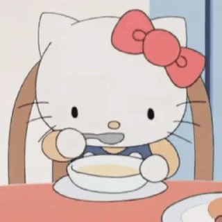 Telegram sticker 🫢 Hello Kitty