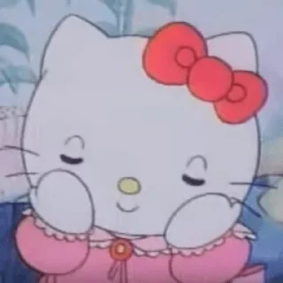 Telegram sticker 🥰 Hello Kitty