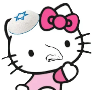 Video sticker 👃 Hello Kitty