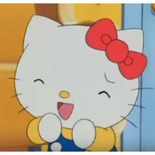 Telegram sticker 😁 Hello Kitty