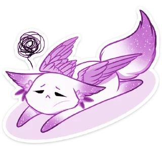 Telegram stiker 😮‍💨 Фиолетовая Минто (@kcz003)