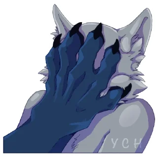 Telegram sticker 🐾 Azerith