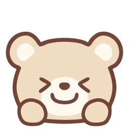 Telegram sticker 😆 HD pastel bear  ♡  @ririmoji
  by asako (line)