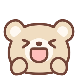 Telegram sticker 😆 HD pastel bear  ♡  @ririmoji
  by asako (line)