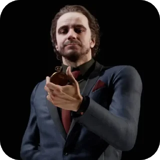 Телеграм стикер ✋ Михаэль вам не Ася