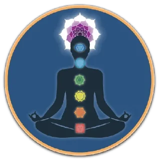 Telegram sticker 🧘‍♂️ @gifsandimages Spirit — @stckrRobot