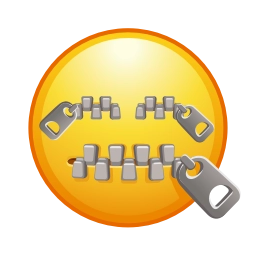 Sticker 🤐 mad @emojique