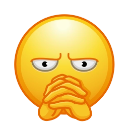 Sticker 🤔 mad @emojique