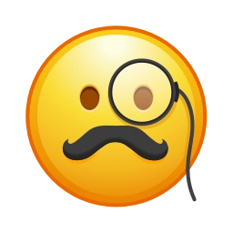 Sticker 🧐 mad @emojique