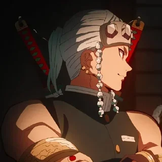 Telegram sticker 🎨 Tengen Uzui by @Miyukotto