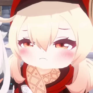 Telegram sticker 😑 Smol Impact | @onishiki
