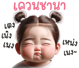 Video sticker ⭐ อ้วนน้อยน่ารัก @nenkay_official