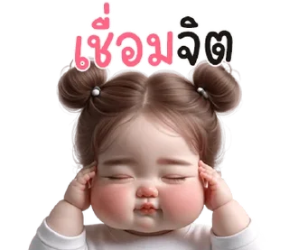 Telegram sticker ⭐ อ้วนน้อยน่ารัก @nenkay_official