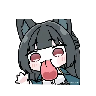 Телеграм стикер 👄 Rabbit