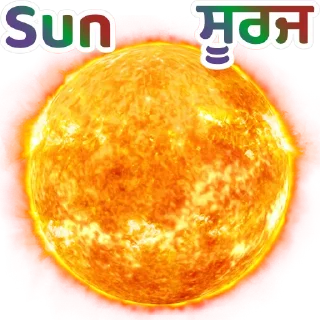 Video sticker ☀️ Solar System @PunjabiSticker