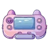 Sticker 🎮 lavender @cute_enot_art