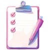 Sticker 🗒 lavender @cute_enot_art