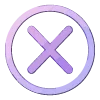 Sticker ❌ lavender @cute_enot_art