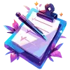 Sticker 🗒 lavender @cute_enot_art