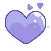 Sticker 💜 lavender @cute_eno...