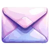Sticker ✉️ lavender @cute_enot_art
