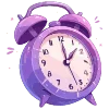 Sticker ⏰ lavender @cute_enot_art
