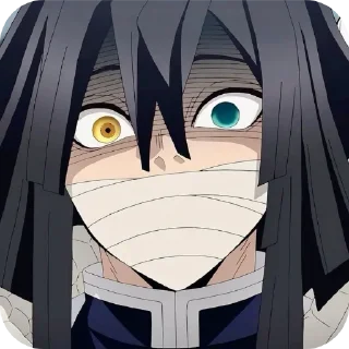 Sticker 😠 Обанай Игуро от @iguruu