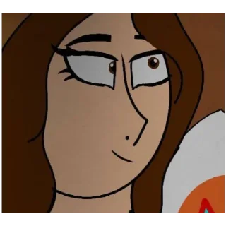 Video sticker 😐 Аня Орлова убивает