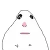 Sticker 😐 hamster ➜ @emoji1