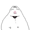 Video sticker 🤤 hamster ➜ @emoji1