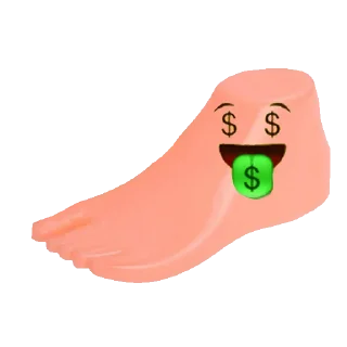 Video sticker 🤑 Легенда пяточка🦶