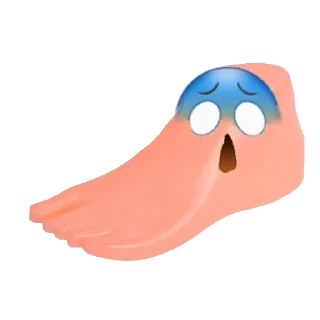 Video sticker 😱 Легенда пяточка🦶