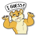 Telegram sticker 🙄 PJ