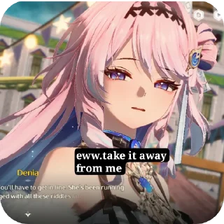 Telegram sticker 💇 Denia the ghost