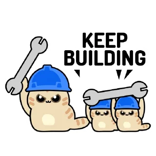 Telegram sticker 💪 Basecat Stickers Pack