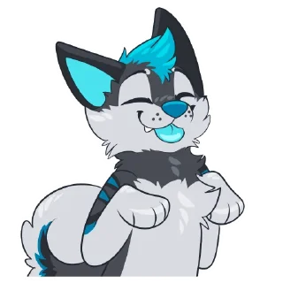Video sticker 😋 Soxie Husky
