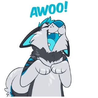 Video sticker 🔊 Soxie Husky