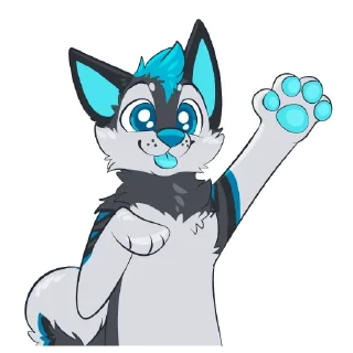 Sticker 👋 Soxie Husky