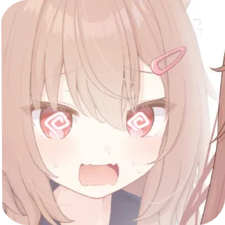 Video sticker ❤ 猫猫抱窝/@animeogl🐾