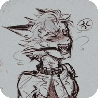 Telegram sticker 😠 ФООООКС! (Автор:@pidr_cider09)