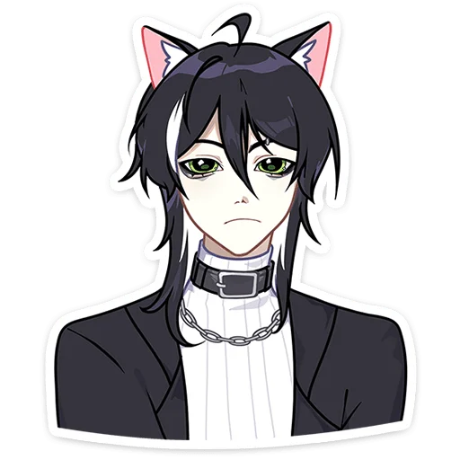 Телеграм стикер 🙁 Рен 2 без текста @TgSticker