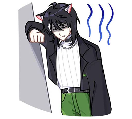 Телеграм стикер 😞 Рен 2 без текста @TgSticker