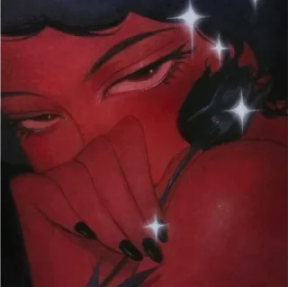 Телеграм стикер 🖤 set()