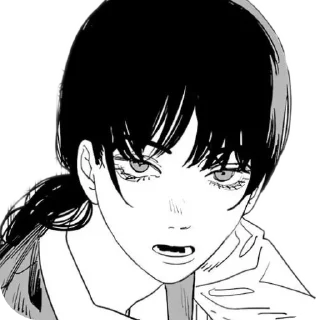 Telegram sticker 🫤 хошик сэд тинейджер