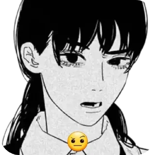 Telegram sticker 🤨 хошик сэд тинейджер